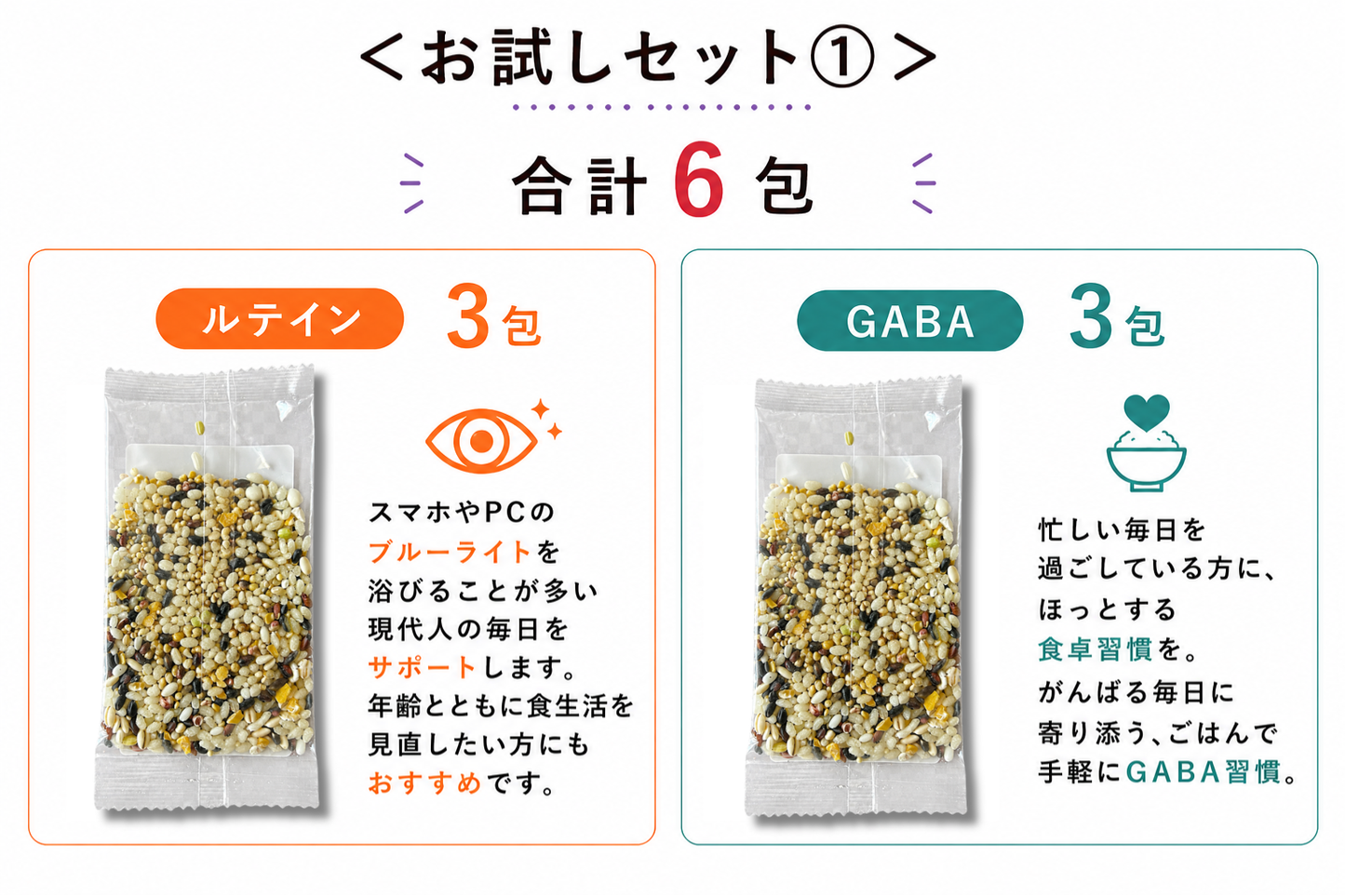 ＜送料¥0 初回限定980円お試しセット＞にゅーとりらいす(栄養強化米)